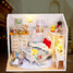 Led Children House Lights Manual Villa Model - 2