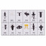 Push Fastener Plastic Car Repair Clip Rivets Screws Assortment Kit - 4