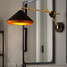 Wrought Iron Old Restoring Industrial Wind Wall Lamp Led Lights Arm 100 - 5
