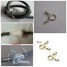 7-9mm Clip 15Pcs Clamp Motorcycle Boat ATVs Scooter Fuel Line Hose Tubing Spring - 3