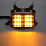 Light Flashing Car 18 LED Warning Strobe Emergency Truck SUV Lamp Amber Yellow - 6