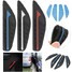 Silicone Sticker Bumper Side Anti-rub Strips 4pcs Car Rear View Mirror Door Edge - 2