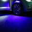 Wheel Universal Automobile LED Car Chassis Lamp 4pcs Light Eyebrow Strobe Flashing Light - 2