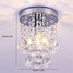 Crystal Home Lighting Foyer Flush Mount Entry Hallway Modern Restaurant - 7