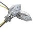 Indicators Lights SMD LED Mini Motorcycle Turn Signal Amber Blinker - 10
