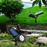 4led Spotlight Outdoor Flood Lamp Abs Garden Lawn Solar Power Spot Light Landscape - 5