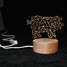 Fawn Series Ikea Simple Creative Night Light Animal Lamp Wood Birthday Gift Nordic - 1