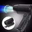 Adjustable 12V Mini with 2 Dryer Foldable Car Blower Hair Defroster 220W Speed Control Heat - 3