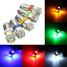 Car 12V T10 T4W Indicator Light BA9S Color W5W Bulb Lamp SMD LED - 1