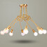 Living Room Chandelier Dining Room Brass Feature For Mini Style Metal Bedroom Country - 1