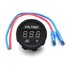 Motorcycle LED Digital Display Voltmeter DC Monitor - 7