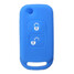 2 Button Case For Mercedes Car Key Case Cover Silicone Remote Key - 8