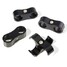 Hose 13mm Braided Clamp Fitting Adapter SS 4pcs Tubing Clip - 1