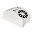 Fan Solar Car Rechargeable Cooler Cool Car Window Battery Built-in Air Vent Sun - 3