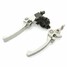 Snap Lever Pair Folding 8inch 22mm Handlebar Clutch Brake 125cc 140cc Pit Dirt Bike - 9