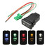 On-off Multi-color Push Switch LED Replacement Zombie 12-24V Lights - 2