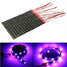 30cm LED 20pcs Purple Decoration Light Flexible Strip Light Wagon Waterproof Truck - 1