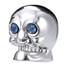 Dust Chrome Skull Covers 4pcs Caps Motorcycle Auto Tire Tyre Valve - 2