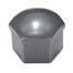 AUDI Locking Black Grey 17MM Bolt Nut Caps Covers Wheel Removal Tool Key - 8