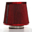 Finish 76mm Air Filter Universal Carbon Car Cone Mesh - 2