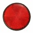 Reflectors Orange Red 2 X ATV Dirt Bike Universal For Motorcycle 2inch Round - 3