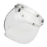 Face Helmet Open Shield Base Vintage Clear Bubble Visor Face Mask - 3