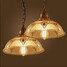 Chandeliers American Country Glass Chandelier - 3