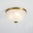 Office Designers Metal Flush Mount Brass Living Room Bedroom - 1