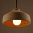 Color Retro Pendant Light Ceiling Cement Grey - 4