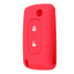 Holder Fob 2Button Peugeot 206 Protect Silicone Key Case - 3