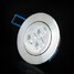 Fit Led Ceiling Lights Ac 220-240 V Recessed Led Warm White 6w Smd 500-550 - 2