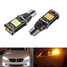 Lights White Amber Pure T15 15W 15 SMD Driving - 1