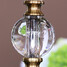 Electroplated Table Lamps Multi-shade Feature For Crystal Switch On/off Use - 5