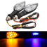 LED Turn Signal Indicator Purple Blinker Running Light Lamp Amber Motorcycle Bike - 1
