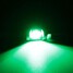 2pcs DC 12V LED License Plate Light Screw Bolt Green Eagle Eye Lamp For Motorcycle Car - 8