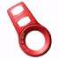 Fog Headlight Red Decoration Frame Trim Cover Button Switch Jeep Cherokee Aluminum Decor - 5