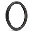 Decoration Crystal Color Universal PU 38CM Cover Black Leather Car Steel Ring Wheel - 1