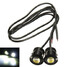 9W Light LED Eagle Eye Daytime Running DRL White 12V Motorcycle Car Reverse Backup - 1