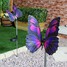 1-led Optic 2 Pcs Butterfly Colorful Light Lights Led Solar Light Fibre - 4