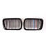 Gloss Black Front M Style E36 Kidney Grille Grill for BMW - 1