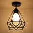 Birdcage Adjustable Flush Mount Wrought Iron 100 Ceiling Lamp Loft - 4