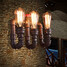 Bulb Included Mini Style Rustic/lodge Metal Wall Sconces - 4