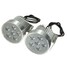 Driving Chrome Spotlightt Fog 18W 2Pcs 12V Lamp Motorcycle LED Headlight - 3