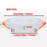 Indoor Ceiling Double Model Panel Light Lighting - 3