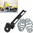 Block Springs Mounting Hardware Motorcycle Seat Brackets Bar - 2