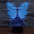 Touch Dimming Christmas Light 3d Decoration Atmosphere Lamp Novelty Lighting Butterfly - 4
