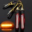 Light Lamp LEDs Motorcycle Turn Signal Indicators Universal - 5