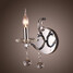 Wall Light Crystal Lights Silver - 1