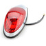 Red LED Rear Tail Plate Light SidE-mount - 3