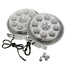 Fog Light White 12V Car Round 9LED Driving Daytime Running - 1